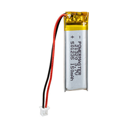 3.7 VOLT 150 MAH LİTYUM POLİMER PİL (4825)