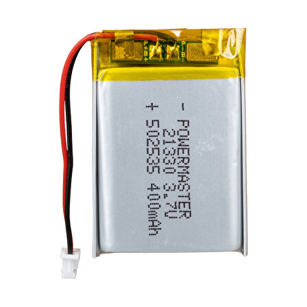 3.7 VOLT 400 MAH LİTYUM POLİMER PİL (4825)