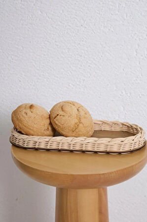 Rattan Bambu Organizer Düzenleyici Tepsi