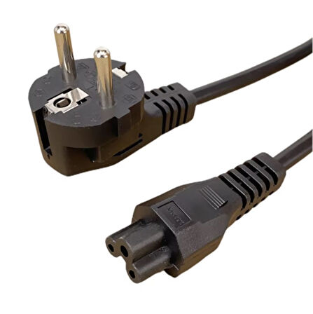 C5-Schuko Soketli 3x1mm. 2 Metre Power-Güç Kablosu