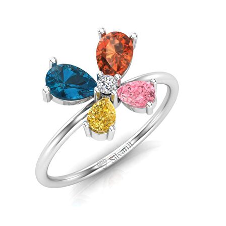 1,70 Karat  Pırlantalı Multi Yüzük