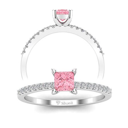 Prenses Multı Pırlanta Yüzük