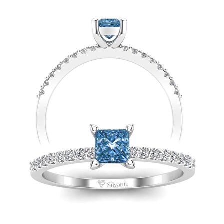 Prenses Multı Pırlanta Yüzük