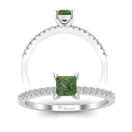 Prenses Multı Pırlanta Yüzük