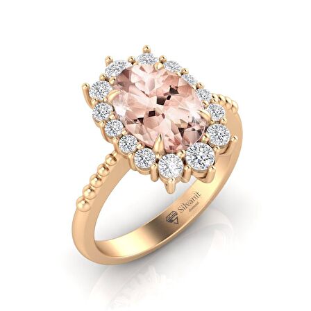 Morganite Pırlanta Yüzük