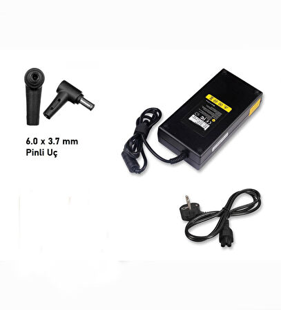 Asus 20V 7.5A 150W 6 mm Pinli Uç Notebook Adaptör Laptop Şarj