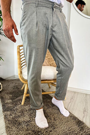 Chekcich Jogger Pantolon GRI