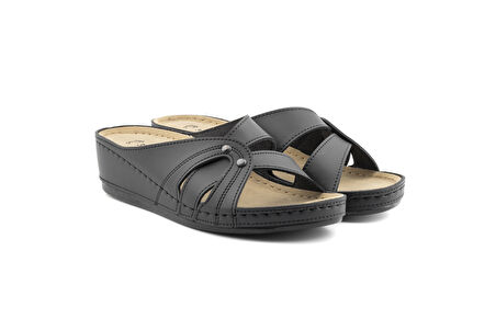 SoftWalk 09-180 – Destekleyici Ortopedik Kadın Terlik