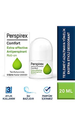 Perspirex Konfor Terleme Önleyici 2'li ve Orijinal Antiperspirant Roll-on 20 Ml