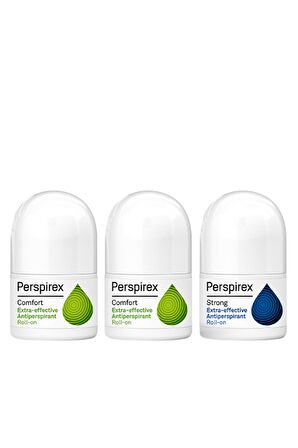 Perspirex Konfor Terleme Önleyici 2'li ve Güçlü Antiperspirant Roll-on 20 Ml