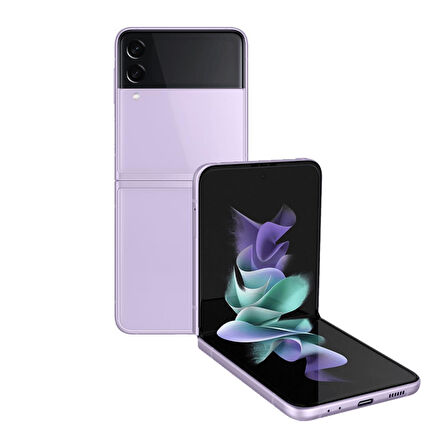 Yenilenmiş Samsung Galaxy Z Flip 3 Purple 128GB A Kalite (12 Ay Garantili)