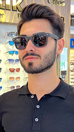 101 C3 Black/Black Olivier Philippe Polarize Güneş Gözlüğü