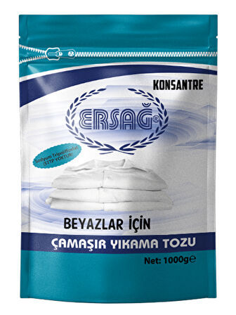 Ersağ Beyazlar İçin Çamaşır Yıkama Tozu 1000 gr