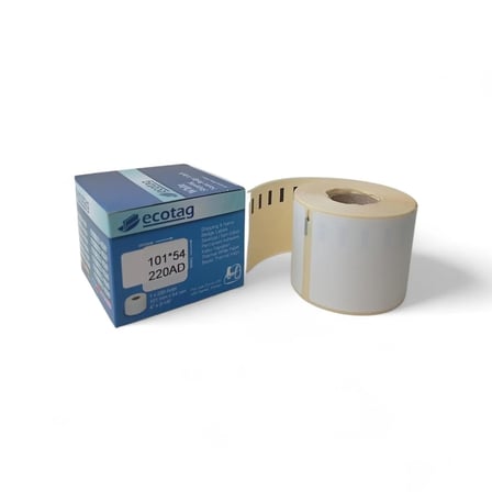ecotag 101*54 mm dymo muadili etiket 