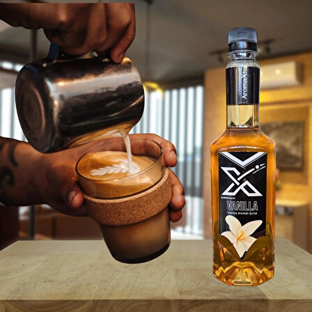 Aromax Barista Serisi Aromalı Şurup – Vanilya (700 ml)