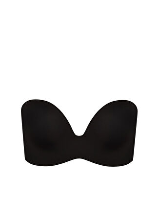 Wondergen Siyah Straplez Sütyen 100000153 CLUB C 85