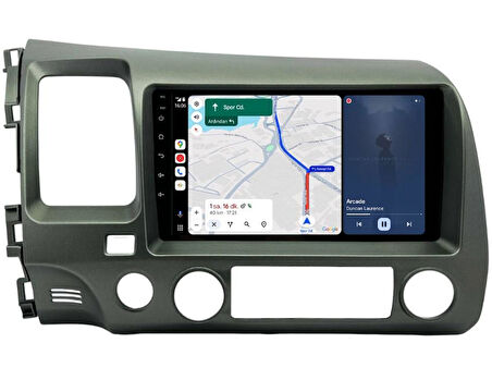 Honda Civic FD6 Android Multimedya Sistemi (2007-2012)for-x 6/128