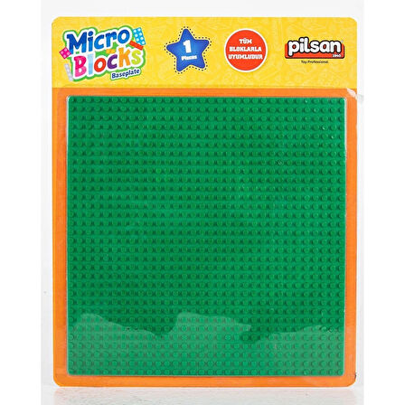 03 627 Pilsan Micro Blok Oyun Tablası Yeşil