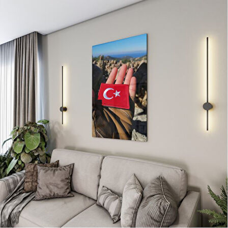 Asker - Polis Cam Tablo - Dikey Motif 02-009