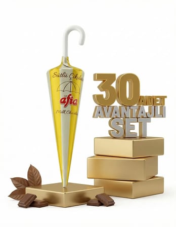 Afia Şemsiye Çikolata 30x25 Gr