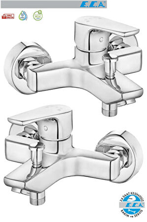 E.c.a Niobe Banyo Duş Bataryası Banyo Musluğu Lavabo Bataryası 102102482