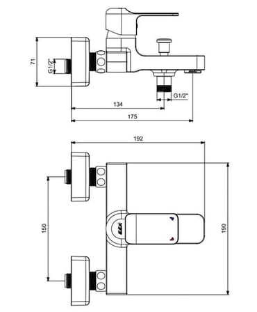Eca Dream Banyo Bataryası Krom