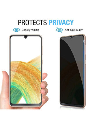 Samsung Galaxy A33 Hayalet Nano Ekran Koruyucu Kırılmaz Cam - Ince Ve Esnek - Extra İnce