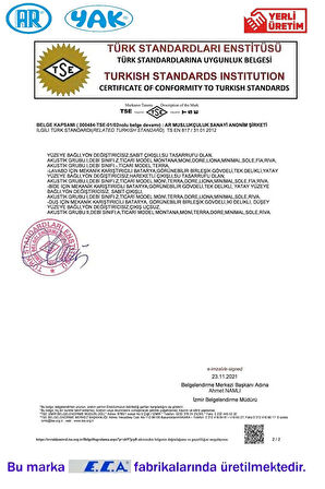 Ar-yak Lunetta Oval Boru Eviye Mutfak Bataryası Eca Eviye Bataryası 102118119