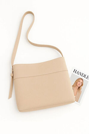 Lüks Süet Düz Askılı Omuz ve Günlük Çanta