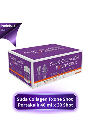 Collagen Fxone Shot Orange 40 ml x 30 Shot - Portakallı