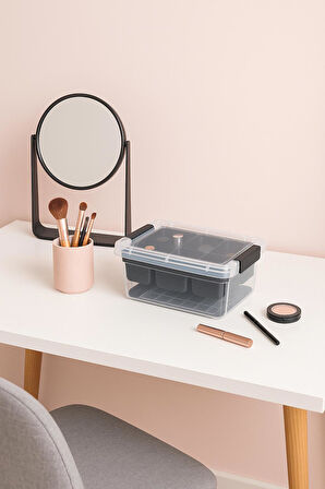 1,75 L Şeffaf Saklama Kutusu & Organizer Düzenleme Kutusu