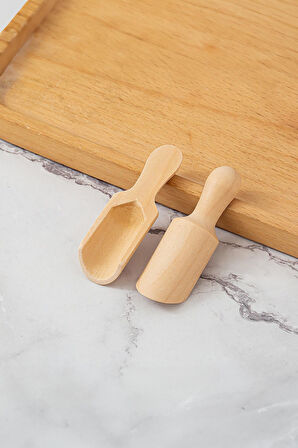 6’lı Ahşap Baharat Kaşığı