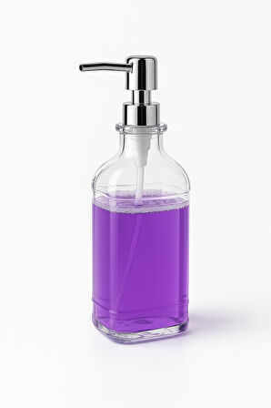 Cam Kare Sıvı Sabunluk 750 ml