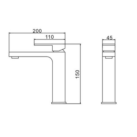 Fleko Rio 123 Lavabo Bataryası Krom 10230220