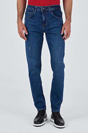Mavi Gabardin 5 Cep Düz Paça Casual Slim Fit Pamuklu Denim Pantolon 1023250150