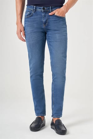 5 Cep Slim Fit Pamuklu Denim Pantolon 1023260166
