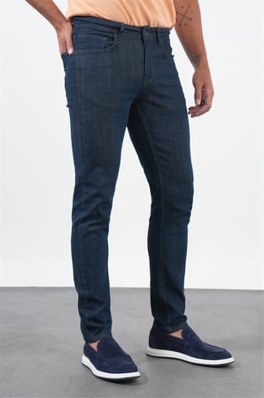 Haki 5 Cep Slim Fit Pamuklu Denim Pantolon 1023260167