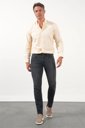 Füme 5 Cep Slim Fit Casual Pamuklu Denim Pantolon 1023260170