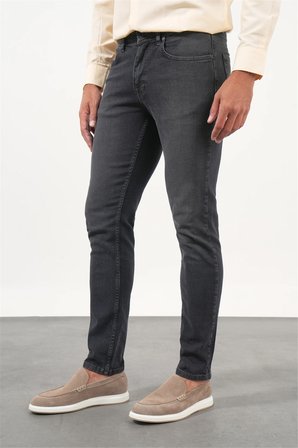 Füme 5 Cep Slim Fit Casual Pamuklu Denim Pantolon 1023260170
