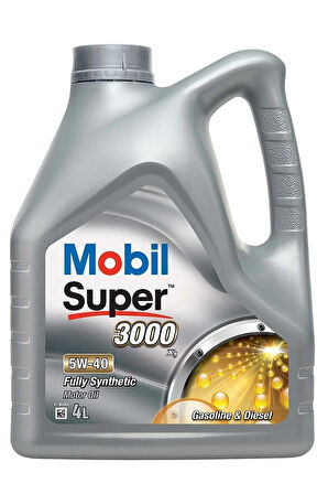 Super 3000 X1 5w-40 Motor Yağı 4 Litre | Acea A3/b3 Acea A3/b4