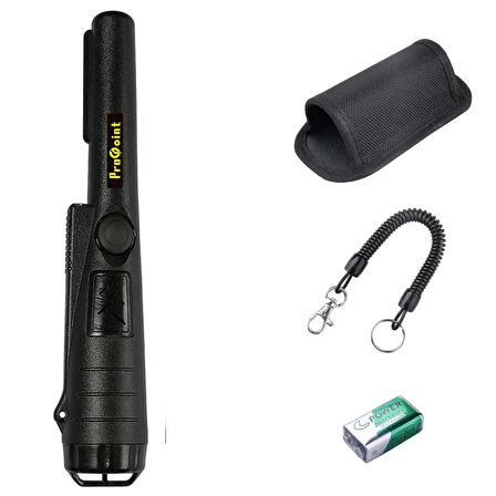 Pointer Su Altı Altın Metal Dedektörü IP-67 10 Feet+Pil Siyah