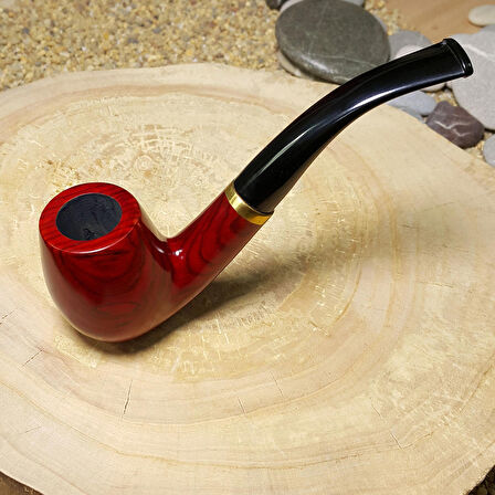 Falconetti Red Sandalwood Ahşap Pipo ps76