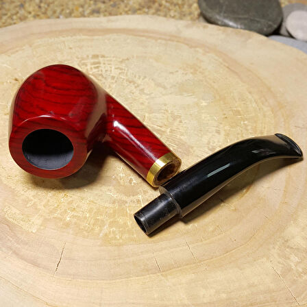 Falconetti Red Sandalwood Ahşap Pipo ps76