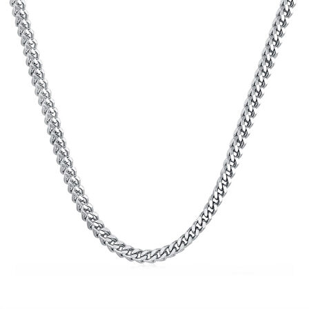 Chavin 4 mm. 60 cm. Balık Sırtı Çelik Erkek Zincir dt61-4