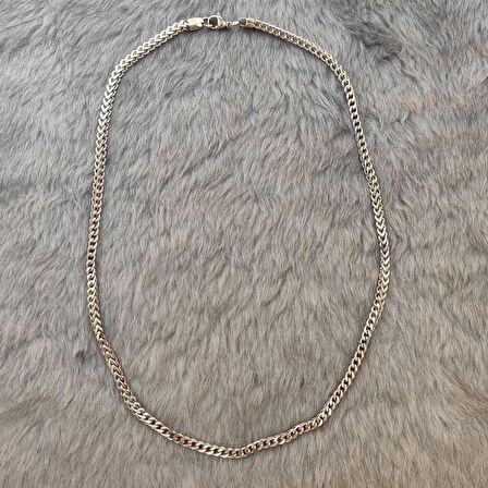 Chavin 4 mm. 60 cm. Balık Sırtı Çelik Erkek Zincir dt61-4
