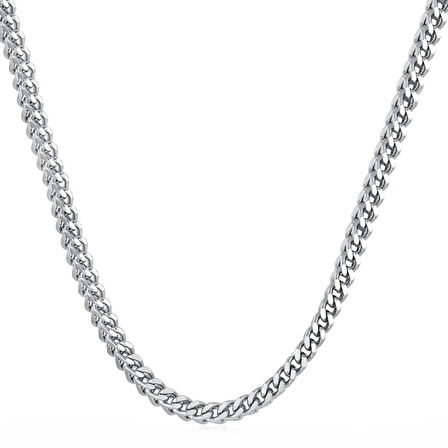Chavin 5 mm. 60 cm. Balık Sırtı Çelik Erkek Zincir dt61-5