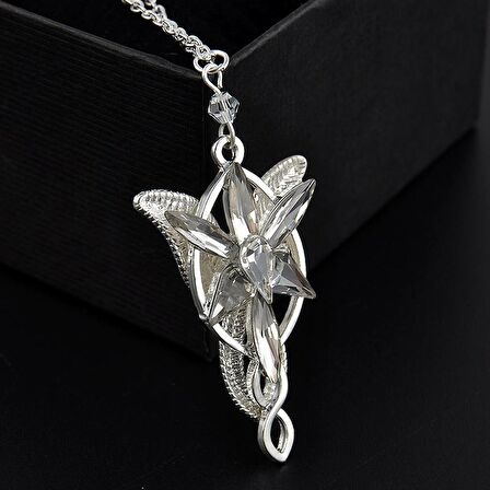 A-Leaf Lord Of The Rings Arwen Evenstar Kolye du27by