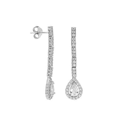 Chavin Su Yolu Gümüş Kolye Küpe Bileklik Yüzük Set dz41