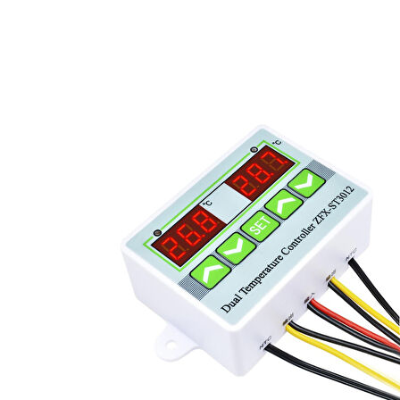 İkili Termostat st3012 Isıtma ve Soğutma Birarada 220v thr319