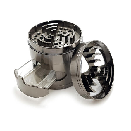 Çekmeceli 60mm. Tütün Baharat Herbal Öğütücüsü Parçalayıcı pz38gr